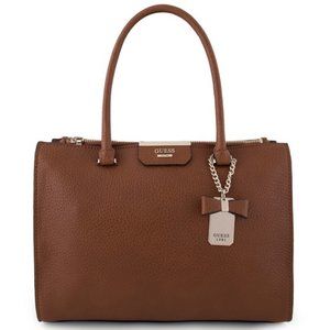 Vintage Guess Ryann Society Cognac Carryall NEW!